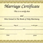 Why having a certified marriage certificate is important